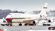 Oman Royal Flight Boeing 747-430 (A4O-OMN) at  Hamburg - Fuhlsbuettel (Helmut Schmidt), Germany