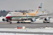 Oman Royal Flight Boeing 747-430 (A4O-OMN) at  Hamburg - Fuhlsbuettel (Helmut Schmidt), Germany