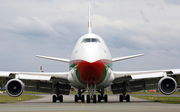 Oman Royal Flight Boeing 747-430 (A4O-OMN) at  Hamburg - Fuhlsbuettel (Helmut Schmidt), Germany