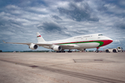 Oman Royal Flight Boeing 747-430 (A4O-OMN) at  Hamburg - Fuhlsbuettel (Helmut Schmidt), Germany