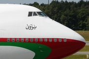 Oman Royal Flight Boeing 747-430 (A4O-OMN) at  Hamburg - Fuhlsbuettel (Helmut Schmidt), Germany