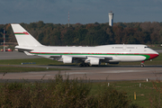 Oman Royal Flight Boeing 747-430 (A4O-OMN) at  Hamburg - Fuhlsbuettel (Helmut Schmidt), Germany