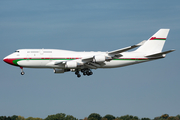 Oman Royal Flight Boeing 747-430 (A4O-OMN) at  Hamburg - Fuhlsbuettel (Helmut Schmidt), Germany