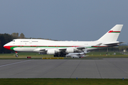 Oman Royal Flight Boeing 747-430 (A4O-OMN) at  Hamburg - Fuhlsbuettel (Helmut Schmidt), Germany