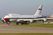 Oman Royal Flight Boeing 747-430 (A4O-OMN) at  Hamburg - Fuhlsbuettel (Helmut Schmidt), Germany
