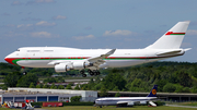 Oman Royal Flight Boeing 747-430 (A4O-OMN) at  Hamburg - Fuhlsbuettel (Helmut Schmidt), Germany