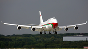 Oman Royal Flight Boeing 747-430 (A4O-OMN) at  Hamburg - Fuhlsbuettel (Helmut Schmidt), Germany