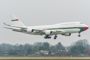 Oman Royal Flight Boeing 747-430 (A4O-OMN) at  Hamburg - Fuhlsbuettel (Helmut Schmidt), Germany