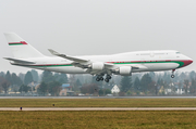 Oman Royal Flight Boeing 747-430 (A4O-OMN) at  Hamburg - Fuhlsbuettel (Helmut Schmidt), Germany