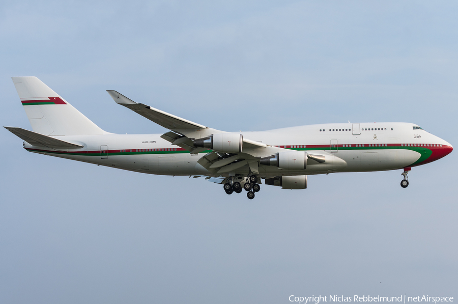 Oman Royal Flight Boeing 747-430 (A4O-OMN) | Photo 309736