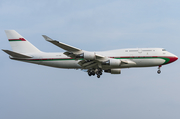 Oman Royal Flight Boeing 747-430 (A4O-OMN) at  Hamburg - Fuhlsbuettel (Helmut Schmidt), Germany