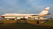 Oman Royal Flight Boeing 747-430 (A4O-OMN) at  Hamburg - Fuhlsbuettel (Helmut Schmidt), Germany