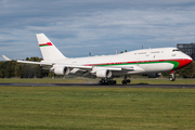 Oman Royal Flight Boeing 747-430 (A4O-OMN) at  Hamburg - Fuhlsbuettel (Helmut Schmidt), Germany