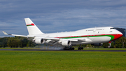 Oman Royal Flight Boeing 747-430 (A4O-OMN) at  Hamburg - Fuhlsbuettel (Helmut Schmidt), Germany