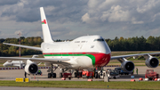 Oman Royal Flight Boeing 747-430 (A4O-OMN) at  Hamburg - Fuhlsbuettel (Helmut Schmidt), Germany