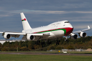 Oman Royal Flight Boeing 747-430 (A4O-OMN) at  Hamburg - Fuhlsbuettel (Helmut Schmidt), Germany