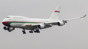 Oman Royal Flight Boeing 747-430 (A4O-OMN) at  Hamburg - Fuhlsbuettel (Helmut Schmidt), Germany