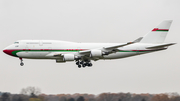 Oman Royal Flight Boeing 747-430 (A4O-OMN) at  Hamburg - Fuhlsbuettel (Helmut Schmidt), Germany