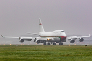 Oman Royal Flight Boeing 747-430 (A4O-OMN) at  Hamburg - Fuhlsbuettel (Helmut Schmidt), Germany