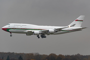 Oman Royal Flight Boeing 747-430 (A4O-OMN) at  Hamburg - Fuhlsbuettel (Helmut Schmidt), Germany