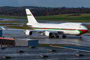 Oman Royal Flight Boeing 747-430 (A4O-OMN) at  Hamburg - Fuhlsbuettel (Helmut Schmidt), Germany