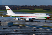 Oman Royal Flight Boeing 747-430 (A4O-OMN) at  Hamburg - Fuhlsbuettel (Helmut Schmidt), Germany