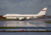 Oman Royal Flight Boeing 747-430 (A4O-OMN) at  Hamburg - Fuhlsbuettel (Helmut Schmidt), Germany