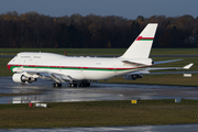 Oman Royal Flight Boeing 747-430 (A4O-OMN) at  Hamburg - Fuhlsbuettel (Helmut Schmidt), Germany