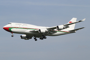 Oman Royal Flight Boeing 747-430 (A4O-OMN) at  Hamburg - Fuhlsbuettel (Helmut Schmidt), Germany