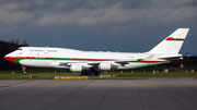 Oman Royal Flight Boeing 747-430 (A4O-OMN) at  Hamburg - Fuhlsbuettel (Helmut Schmidt), Germany