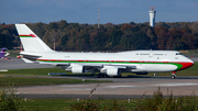 Oman Royal Flight Boeing 747-430 (A4O-OMN) at  Hamburg - Fuhlsbuettel (Helmut Schmidt), Germany