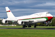 Oman Royal Flight Boeing 747-430 (A4O-OMN) at  Hamburg - Fuhlsbuettel (Helmut Schmidt), Germany