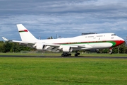 Oman Royal Flight Boeing 747-430 (A4O-OMN) at  Hamburg - Fuhlsbuettel (Helmut Schmidt), Germany