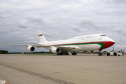 Oman Royal Flight Boeing 747-430 (A4O-OMN) at  Hamburg - Fuhlsbuettel (Helmut Schmidt), Germany