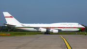 Oman Royal Flight Boeing 747-430 (A4O-OMN) at  Hamburg - Fuhlsbuettel (Helmut Schmidt), Germany