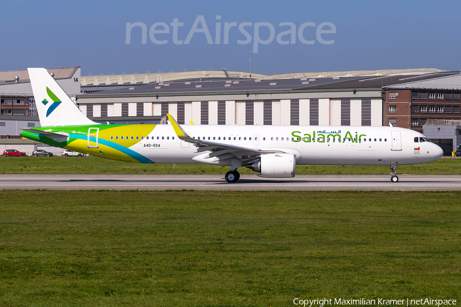 Salam Air Airbus A321-253NX (A4O-OXA) | Photo 521036