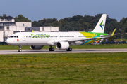 Salam Air Airbus A321-253NX (A4O-OXA) at  Hamburg - Finkenwerder, Germany