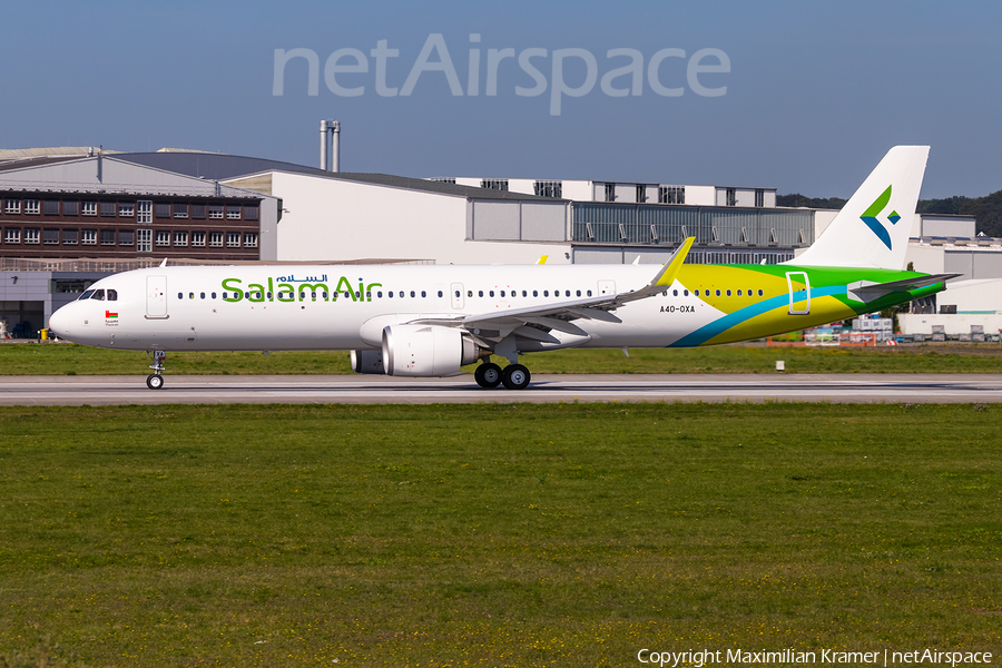 Salam Air Airbus A321-253NX (A4O-OXA) | Photo 521038
