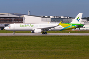 Salam Air Airbus A321-253NX (A4O-OXA) at  Hamburg - Finkenwerder, Germany