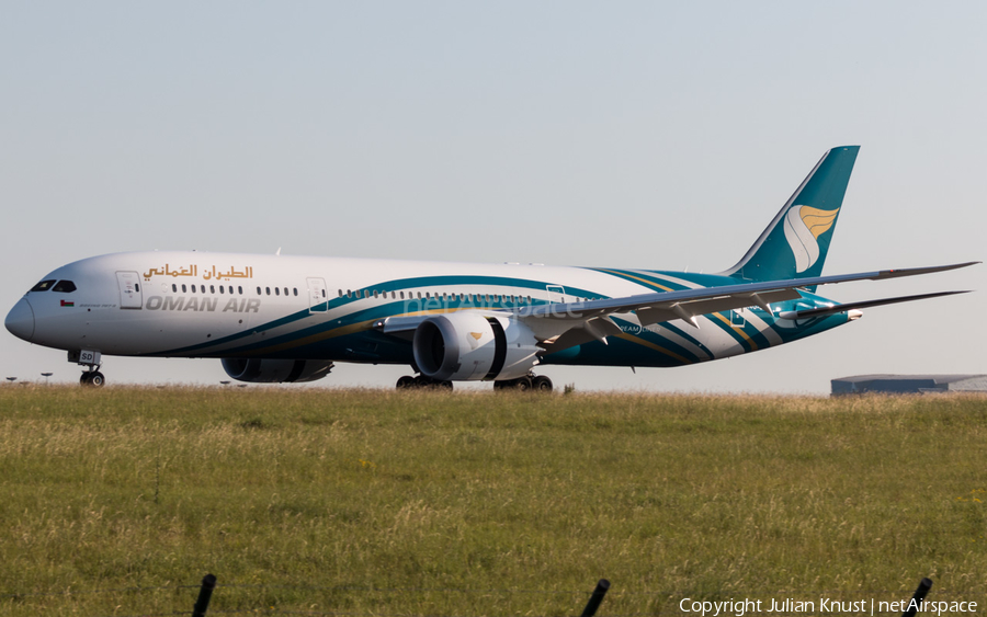 Oman Air Boeing 787-9 Dreamliner (A4O-SD) | Photo 171675