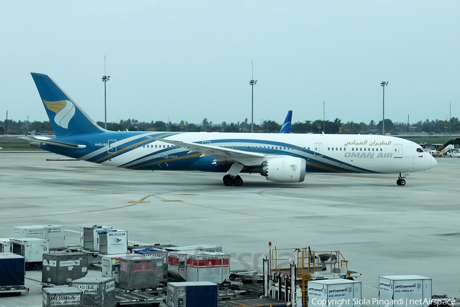 Oman Air Boeing 787-9 Dreamliner (A4O-SD) | Photo 366175