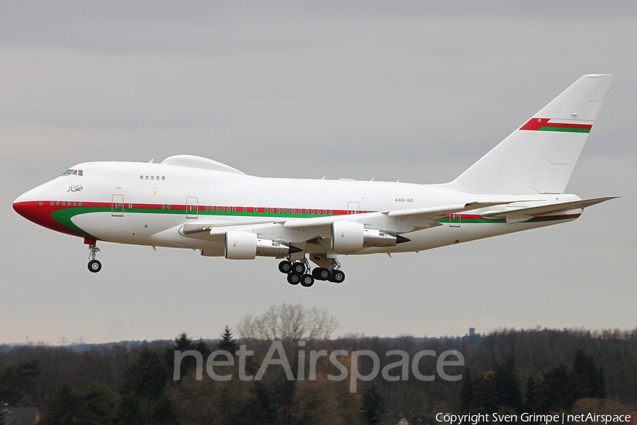 Oman Royal Flight Boeing 747SP-27 (A4O-SO) | Photo 11350