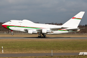 Oman Royal Flight Boeing 747SP-27 (A4O-SO) at  Hamburg - Fuhlsbuettel (Helmut Schmidt), Germany