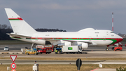 Oman Royal Flight Boeing 747SP-27 (A4O-SO) at  Hamburg - Fuhlsbuettel (Helmut Schmidt), Germany