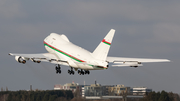 Oman Royal Flight Boeing 747SP-27 (A4O-SO) at  Hamburg - Fuhlsbuettel (Helmut Schmidt), Germany