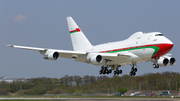 Oman Royal Flight Boeing 747SP-27 (A4O-SO) at  Hamburg - Fuhlsbuettel (Helmut Schmidt), Germany