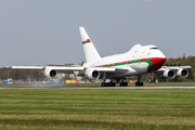 Oman Royal Flight Boeing 747SP-27 (A4O-SO) at  Hamburg - Fuhlsbuettel (Helmut Schmidt), Germany