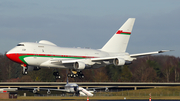 Oman Royal Flight Boeing 747SP-27 (A4O-SO) at  Hamburg - Fuhlsbuettel (Helmut Schmidt), Germany