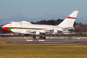 Oman Royal Flight Boeing 747SP-27 (A4O-SO) at  Hamburg - Fuhlsbuettel (Helmut Schmidt), Germany