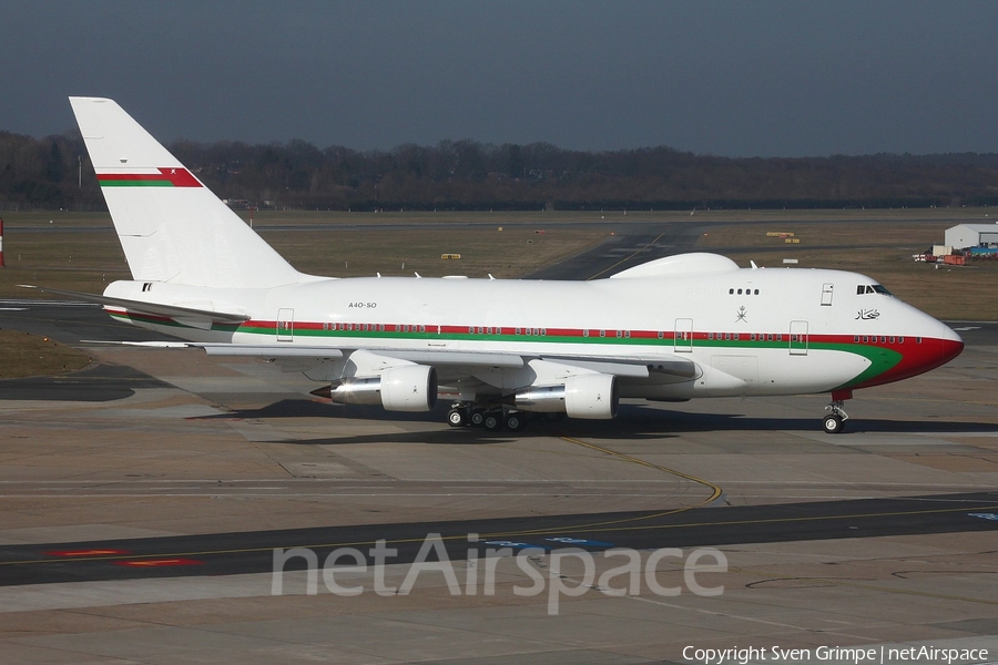 Oman Royal Flight Boeing 747SP-27 (A4O-SO) | Photo 42406